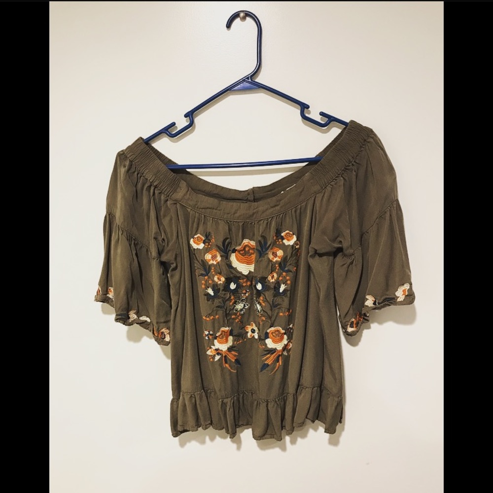 Altar’d State off the shoulder shirt